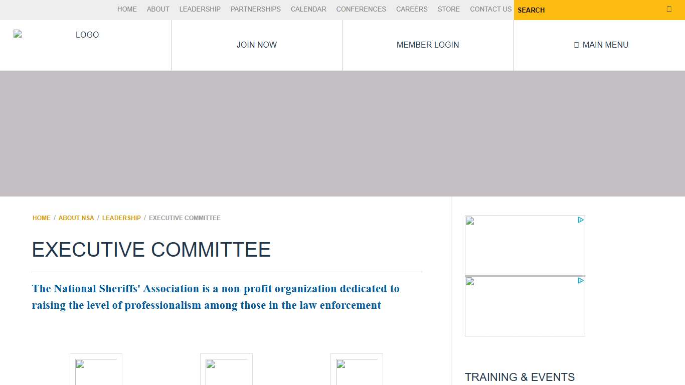 Executive Committee NATIONAL SHERIFFS’ ASSOCIATION